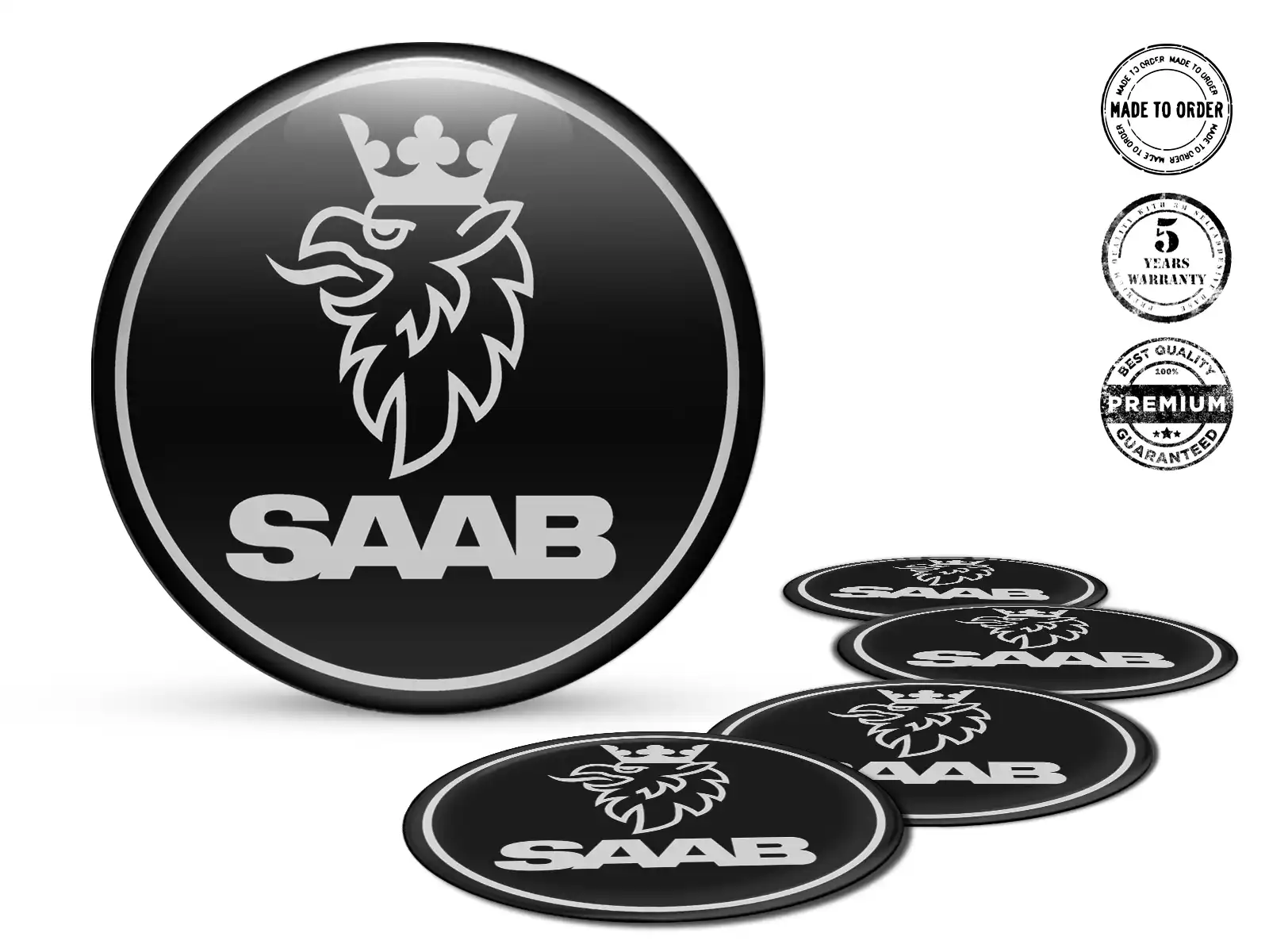Saab Radaufkleber Professionell Cosmic Flux Horizon